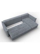 Диван угловой «Лига – 100», НПБ, механизм еврокнижка, угол универсальный, цвет серый  (артикул 10998871)  большой выбор товаров оптом и в розницу по низким ценам с доставкой