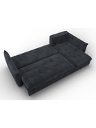 Диван угловой «Лига – 100», НПБ, механизм еврокнижка, угол универсальный, цвет темно-серый  (артикул 10998872)  большой выбор товаров оптом и в розницу по низким ценам с доставкой