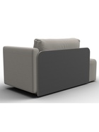 Кушетка «Лига – 097», ППУ, механизм еврокнижка, рогожка, цвет бежевый  (артикул 10998877)  большой выбор товаров оптом и в розницу по низким ценам с доставкой