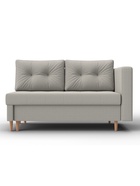 Кушетка «Лига – 098», ППУ, механизм еврокнижка, рогожка, цвет бежевый  (артикул 10998883)  большой выбор товаров оптом и в розницу по низким ценам с доставкой