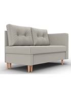 Кушетка «Лига – 098», ППУ, механизм еврокнижка, рогожка, цвет бежевый  (артикул 10998883)  большой выбор товаров оптом и в розницу по низким ценам с доставкой