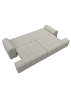 Диван прямой «Лига – 080», ППУ, механизм еврокнижка, рогожка, цвет бежевый  (артикул 10998886)  большой выбор товаров оптом и в розницу по низким ценам с доставкой