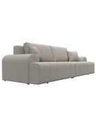 Диван прямой «Лига – 080», ППУ, механизм еврокнижка, рогожка, цвет бежевый  (артикул 10998886)  большой выбор товаров оптом и в розницу по низким ценам с доставкой