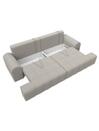 Диван прямой «Лига – 080», ППУ, механизм еврокнижка, рогожка, цвет бежевый  (артикул 10998886)  большой выбор товаров оптом и в розницу по низким ценам с доставкой