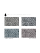 Диван прямой «Лига – 080», ППУ, механизм еврокнижка, рогожка, цвет серый  (артикул 10998888)  большой выбор товаров оптом и в розницу по низким ценам с доставкой