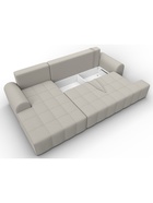 Диван угловой «Лига – 080», ППУ, механизм еврокнижка, угол левый, цвет бежевый  (артикул 10998894)  большой выбор товаров оптом и в розницу по низким ценам с доставкой