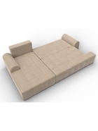 Диван угловой «Лига – 080», ППУ, механизм еврокнижка, угол левый, цвет бежевый  (артикул 10998897)  большой выбор товаров оптом и в розницу по низким ценам с доставкой