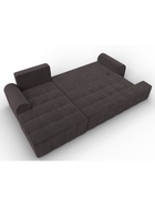 Диван угловой «Лига – 080», ППУ, механизм еврокнижка, угол левый, цвет коричневый  (артикул 10998899)  большой выбор товаров оптом и в розницу по низким ценам с доставкой