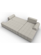 Диван угловой «Лига – 080», ППУ, механизм еврокнижка, угол правый, цвет бежевый  (артикул 10998902)  большой выбор товаров оптом и в розницу по низким ценам с доставкой