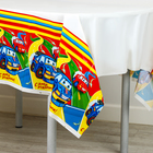 Скатерть одноразовая «С днём рождения», тачки, 180х137 см - Фото 3