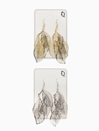 Серьги висячие «Шелест» листопад, цвет МИКС, 9.8 см - Фото 8