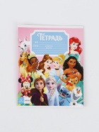 Тетрадь 12 листов в клетку «Принцессы»  (артикул 10963479)  большой выбор товаров оптом и в розницу по низким ценам с доставкой