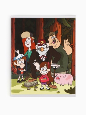 Тетрадь А5, 48 листов в клетку «Тайные приключения»