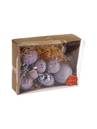 УЦЕНКА Набор украшений пластик 11 шт. «Киссин» сиреневый - Фото 5