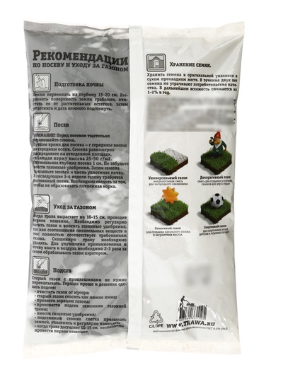 Газон Теневой «Зеленый квадрат», 1 кг