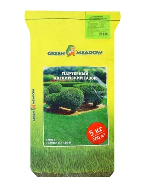Газон партерный английский Green Meadow, 5 кг  (артикул 10997114)  большой выбор товаров оптом и в розницу по низким ценам с доставкой