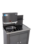 Умывальник «Акватекс» Дуэт, с ЭВН, нержавеющая мойка, 1250 Вт, 17 л, аквамикс - Фото 2