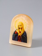 Икона настольная «Богородица. Умиление», 6×5 см, селенит - Фото 4