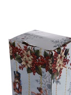 УЦЕНКА Дед Мороз «В красной шубке в ёлочках с подарками» двигается, 30 см - Фото 3