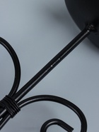 УЦЕНКА Подсвечник металл на 3 свечи «Дворцовый» чёрный 21.5×15.5×9 см - Фото 4