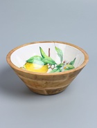 УЦЕНКА Салатник «Лимоны» дерево манго 25×25×10 см - Фото 2