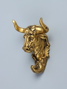 УЦЕНКА Крючок фигурный «Бык» бронза 7×10×12 см - Фото 3