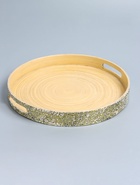 УЦЕНКА Поднос 40×40×5 см, бамбук - Фото 2