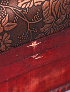 УЦЕНКА Шкатулка дерево под бутылку «Карта путешествий и розы» 12.5×35×13.5 см - Фото 4