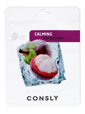 Успокаивающая тканевая маска Consly с экстрактом мангостина, 20 мл  (артикул 10420884)  большой выбор товаров оптом и в розницу по низким ценам с доставкой
