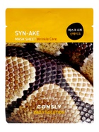 Тканевая маска для лица с пептидом Syn-ake, 25мл, Consly  (артикул 10999599)  большой выбор товаров оптом и в розницу по низким ценам с доставкой