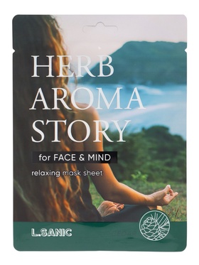 Тканевая маска с экстрактом кедра и эффектом ароматерапии, 25мл, L.Sanic  (артикул 10999606)  большой выбор товаров оптом и в розницу по низким ценам с доставкой