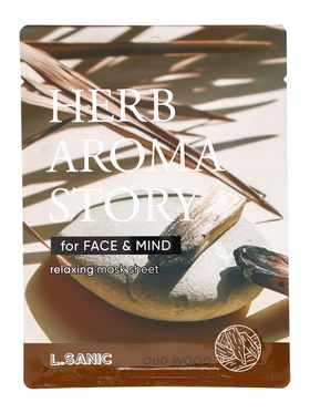 Тканевая маска с экстрактом удового дерева и эффектом ароматерапии, 25мл, L.Sanic  (артикул 10999611)  большой выбор товаров оптом и в розницу по низким ценам с доставкой