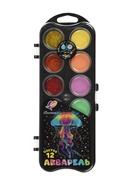 Акварель 12 цветов «Луч: Фантазия», с блёстками + пастельные, без кисти 11001111