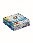 Краска по ткани акриловые, набор 9 цветов * 15 мл, с блёстками + классические - фото 122963833