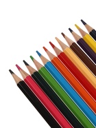 Карандаши 12 цветов, заточенные, шестигранные, с точилкой, дерево - Фото 7