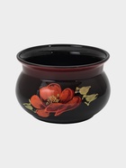 УЦЕНКА Супница «Псковская» 3.6 л / 20×23 см, нет крышки, мак на черном - Фото 2