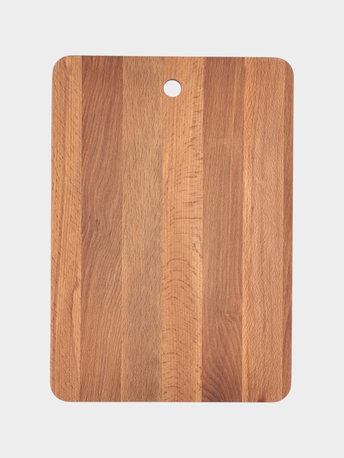 УЦЕНКА Доска разделочная "Прямоугольная" большая, массив бук, 35х24,5х1,8 см - Фото 1