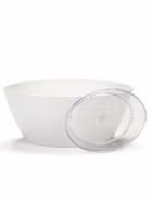 Горшок для цветов «Лодочка», 1 л, d=20 см, h=10 см, пластиковый, с поддоном, белый - Фото 5