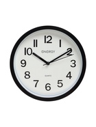 Часы настенные классические ENERGY ЕС-139, бесшумные, плавный ход, d=22 см, чёрные - Фото 1