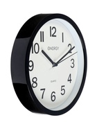 Часы настенные классические ENERGY ЕС-139, бесшумные, плавный ход, d=22 см, чёрные - Фото 3
