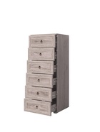 Комод для хранения «Алисия», 6 ящиков, 502×468×1257 мм, цвет дуб крафт серый  (артикул 10996911)  большой выбор товаров оптом и в розницу по низким ценам с доставкой