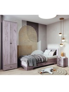 Кровать односпальная «Алисия», 1054×2037×900 мм, цвет дуб крафт серый  (артикул 10996913)  большой выбор товаров оптом и в розницу по низким ценам с доставкой