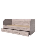 Кровать детская «Алисия», с ящиками, 1894×934×800 мм, цвет дуб крафт серый  (артикул 10996916)  большой выбор товаров оптом и в розницу по низким ценам с доставкой