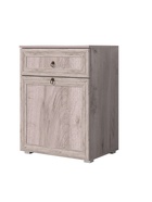 Прихожая «Алисия», с зеркалом, 1200×475×2150 мм, цвет дуб крафт серый - Фото 6