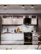 Кухонный гарнитур прямой «Роса», 2000 мм, цвет белый глянец 10996928