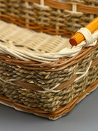 УЦЕНКА Корзина плетеная 30×22×11 см, ротанг - Фото 4