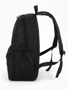 Рюкзак школьный, однотонный, 4 кармана, 30×12×43 см, чёрный - фото 122246426