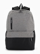 Рюкзак школьный, 1 отделение, 4 кармана, 30×12×43 см, серый - фото 122246432