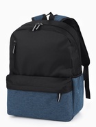 Рюкзак школьный, 1 отделение, 4 кармана, 30×12×43 см, синий  (артикул 10961148)  большой выбор товаров оптом и в розницу по низким ценам с доставкой