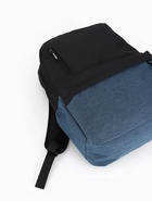 Рюкзак школьный, 1 отделение, 4 кармана, 30×12×43 см, синий  (артикул 10961148)  большой выбор товаров оптом и в розницу по низким ценам с доставкой